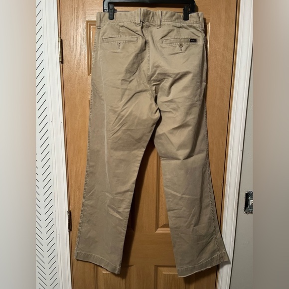 Eddie Bauer Men's Classic Fit Khaki Chinos 35x34 - Picture 5 of 13